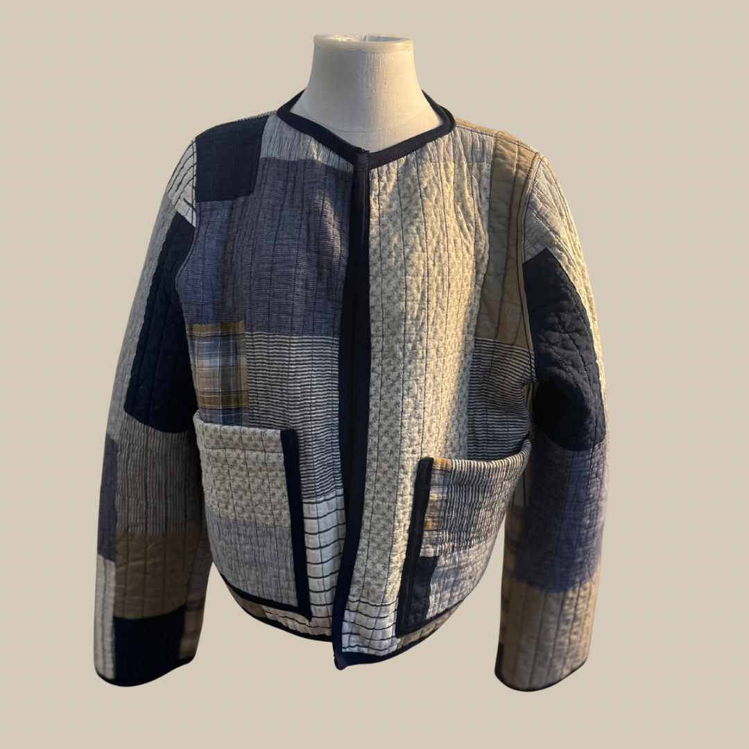 Stonewash Quilted Coat