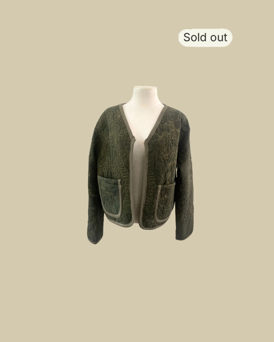 Forest Whispers Quilt Coat