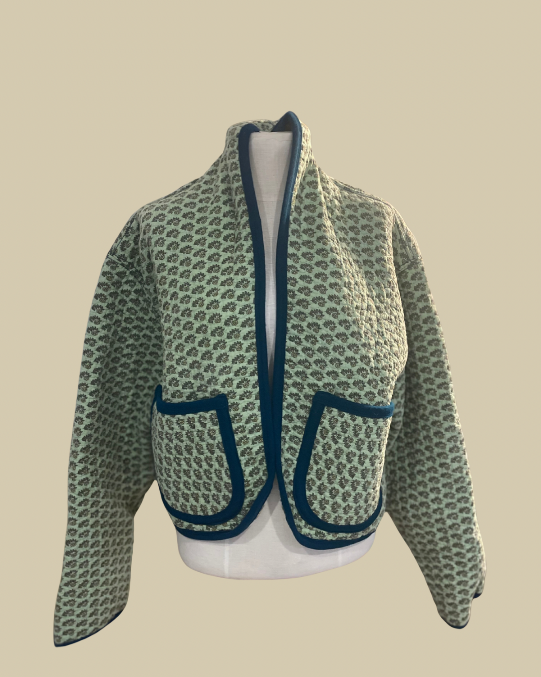 The Green Goddess Quilted Coat