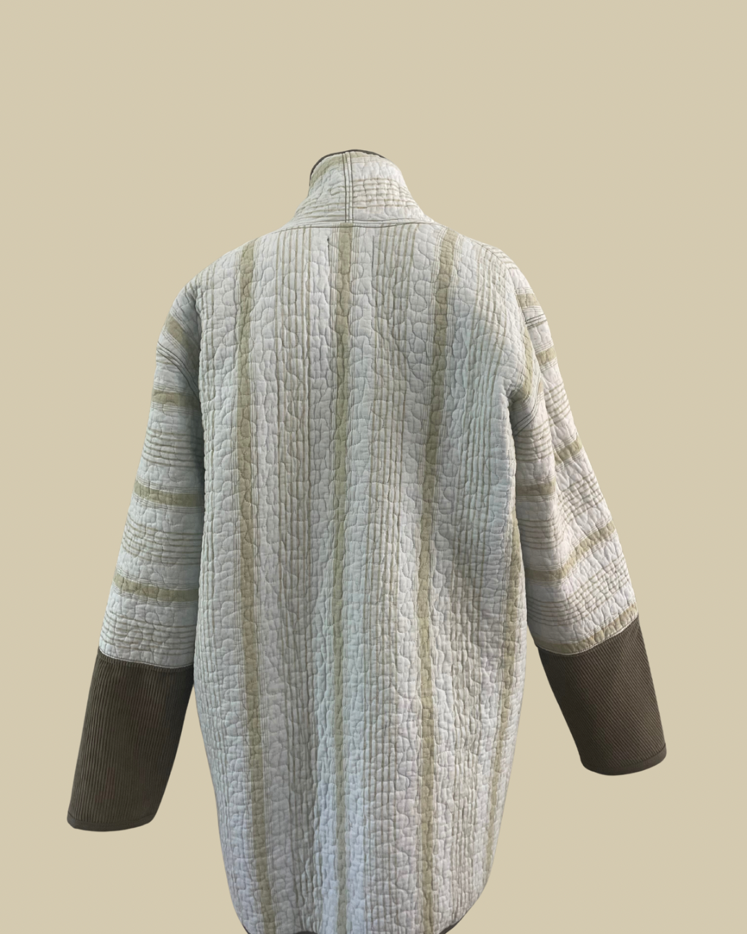 Whispering Fern Quilted Coat