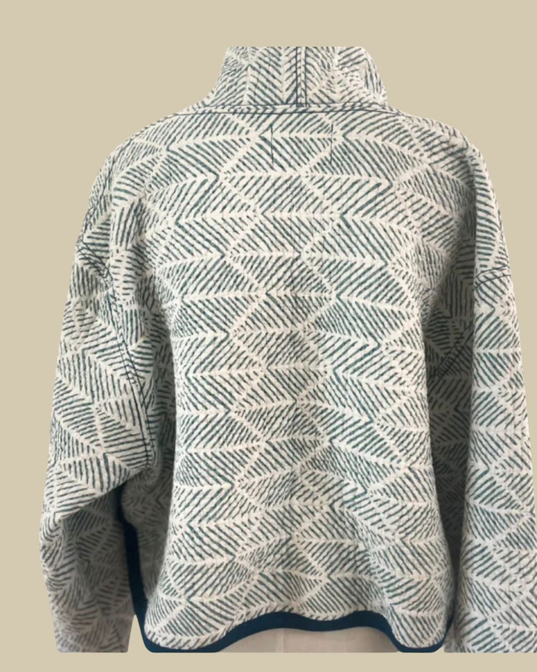 The Seabreeze Cropped Quilted Jacket