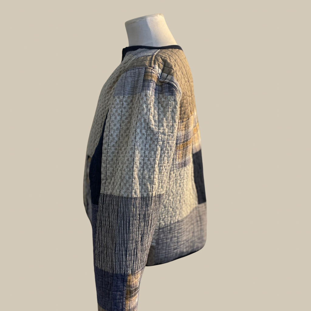 Stonewash Quilted Coat