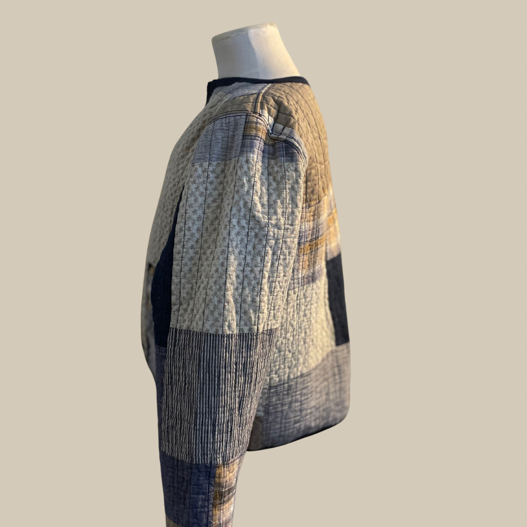 Stonewash Quilted Coat