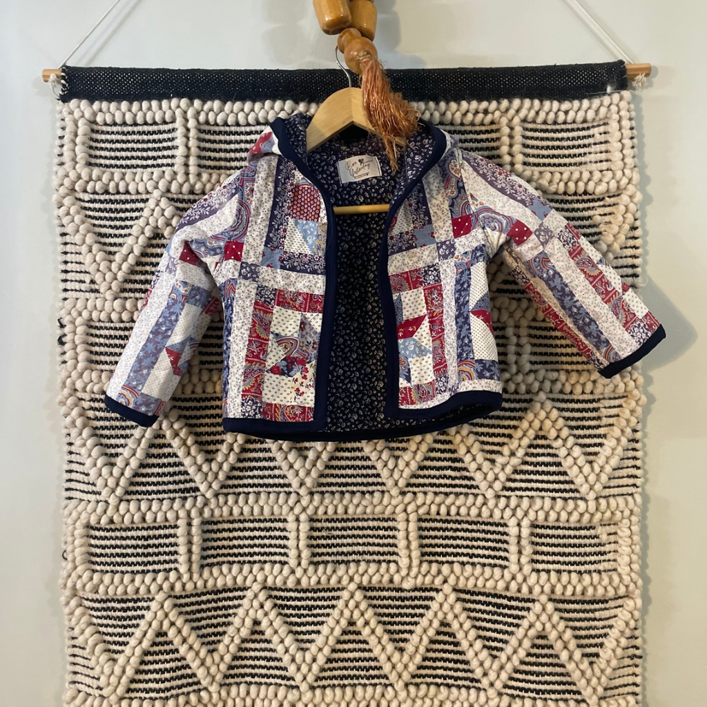 Star Patch Quilted Coat