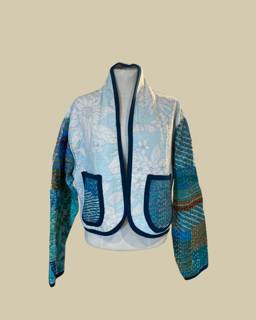 The Wildflower Kantha Coat