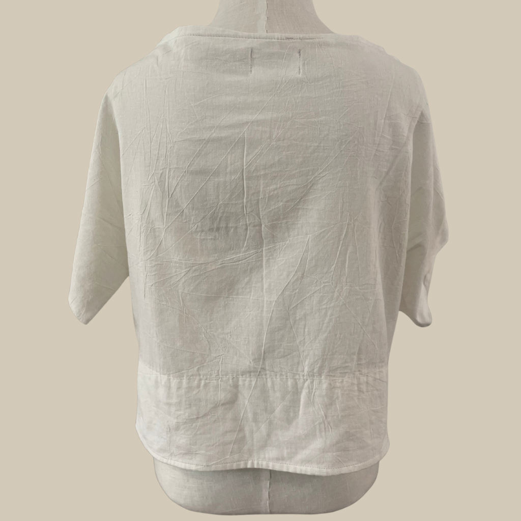 Doilie Panel Tie Up Top