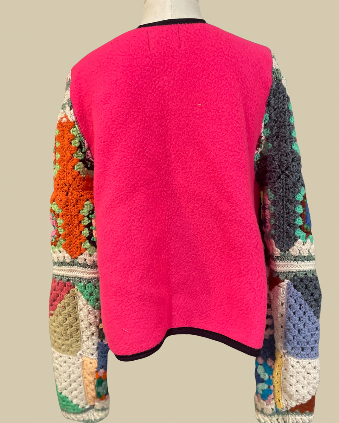 Candy Squares Quilted Coat