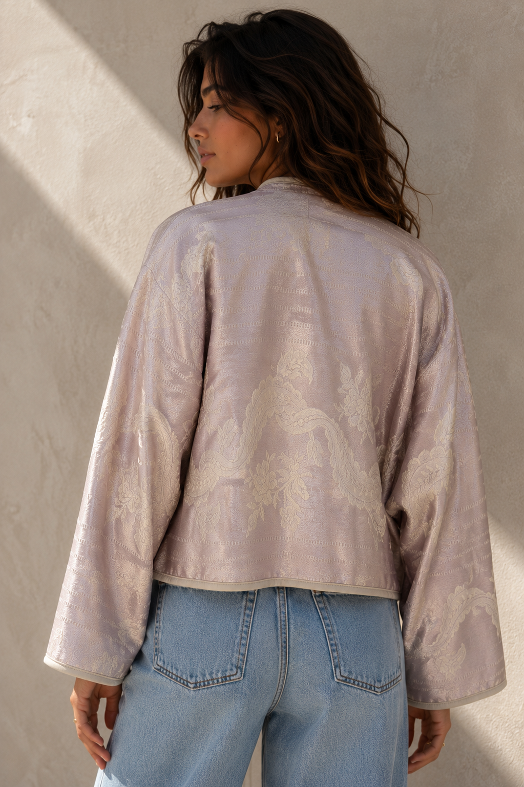 The Éloise Crop Kimono