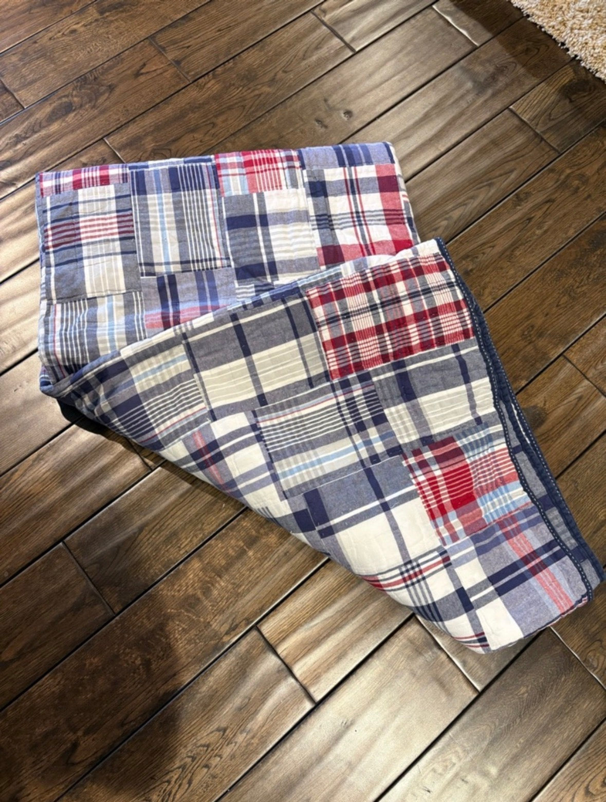 Blue Haven Quilt Coat Short