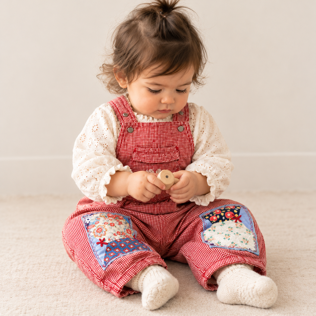 Little Prairie Patch Overalls