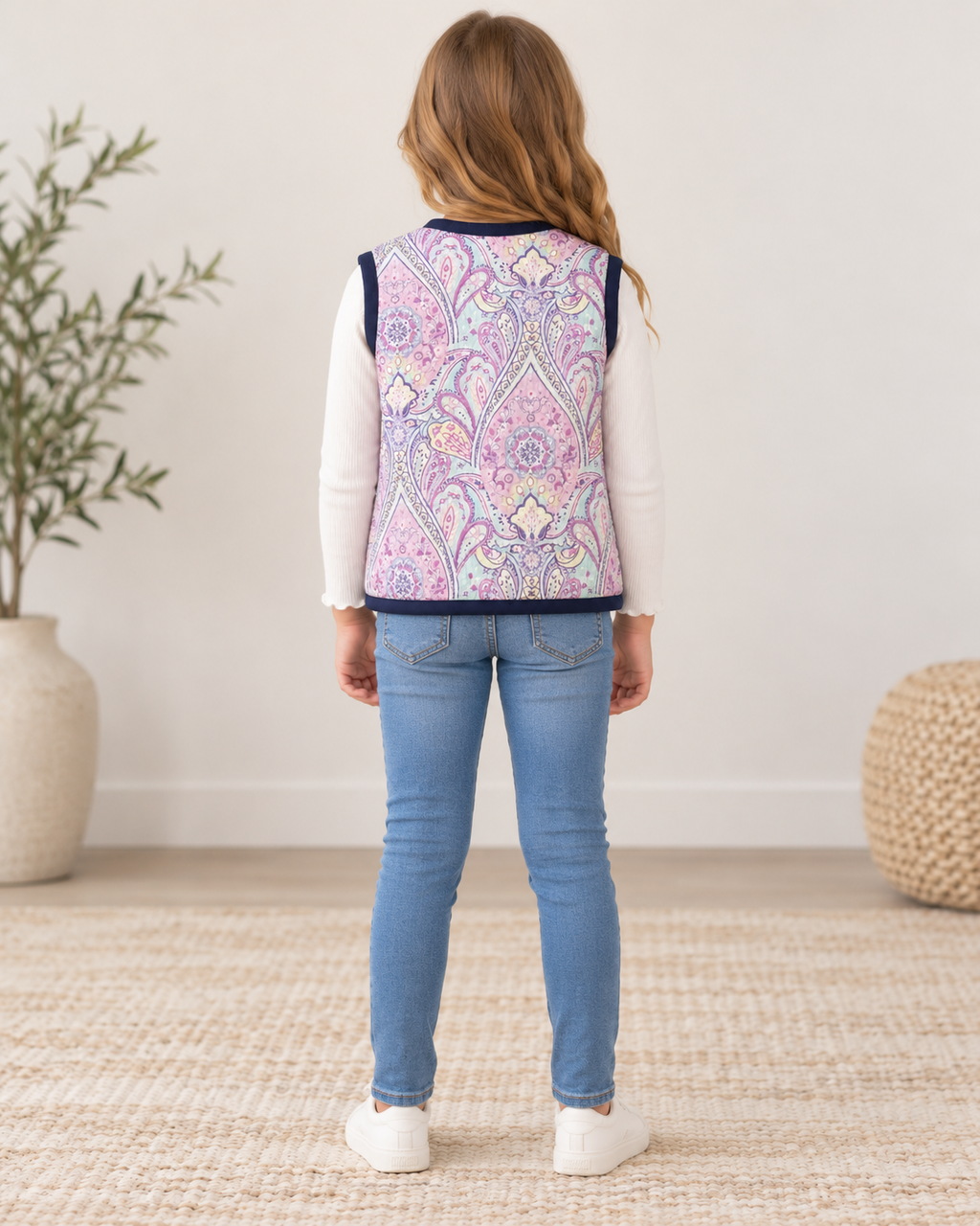 Paisley Skies Vest