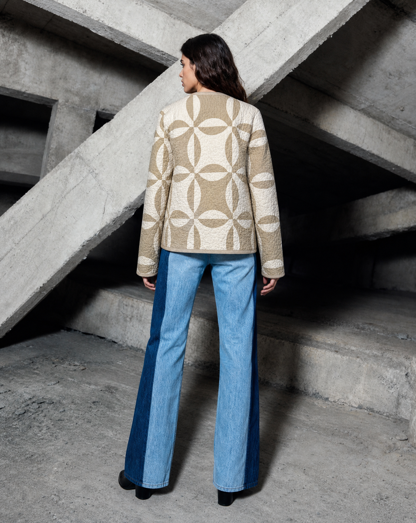 The Oatmilk Quilted Jacket