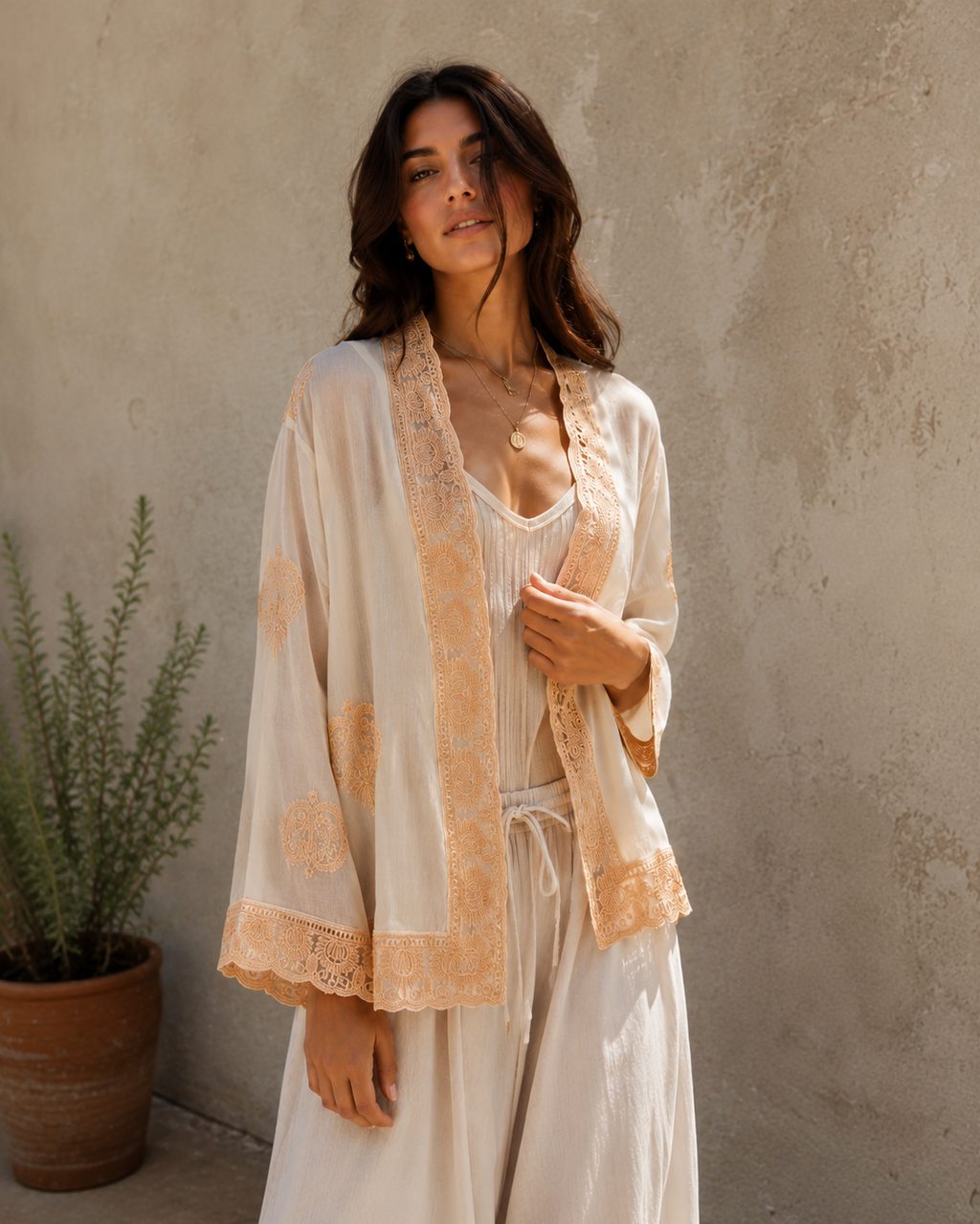 The Peach Crop Kimono