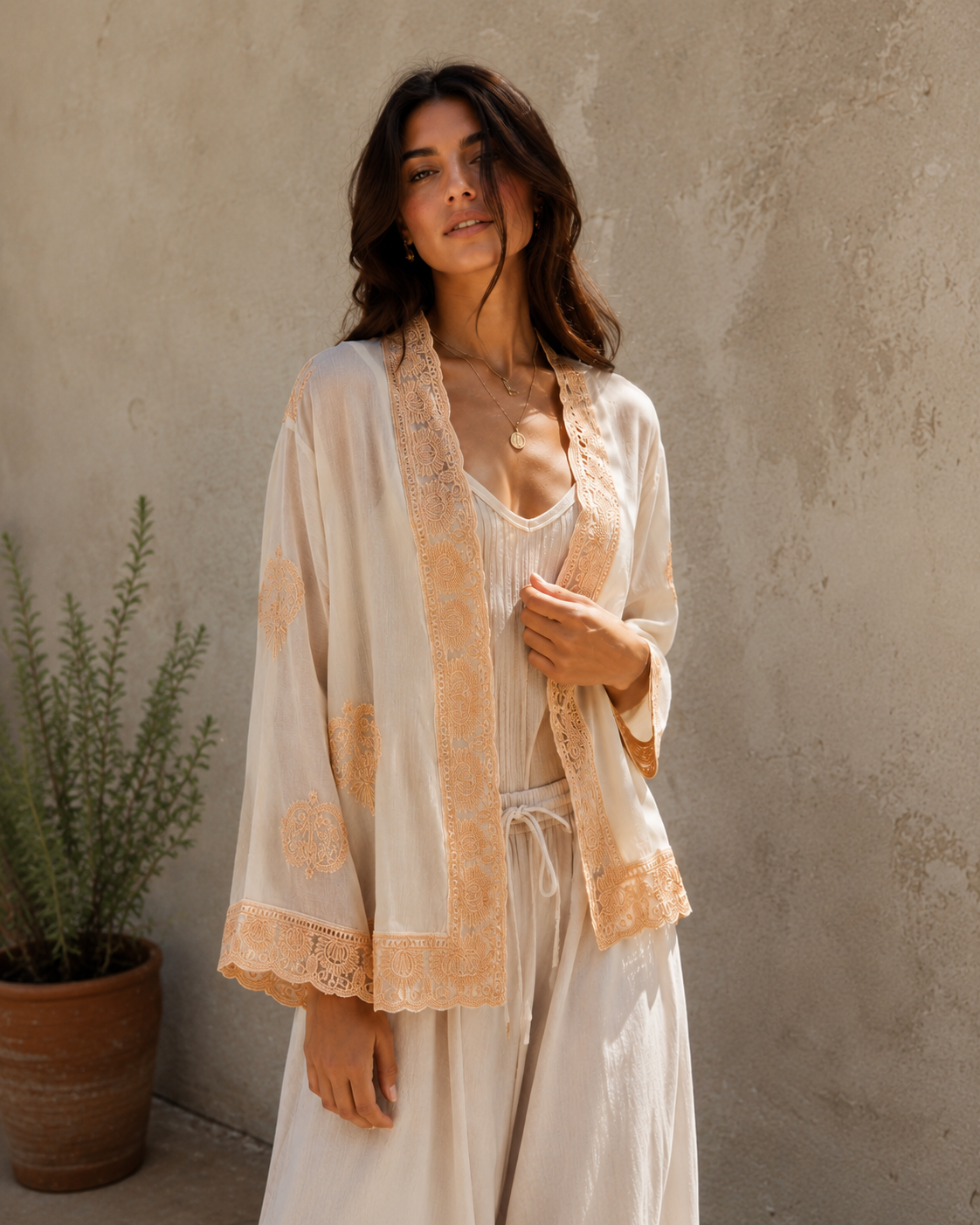 The Peach Crop Kimono