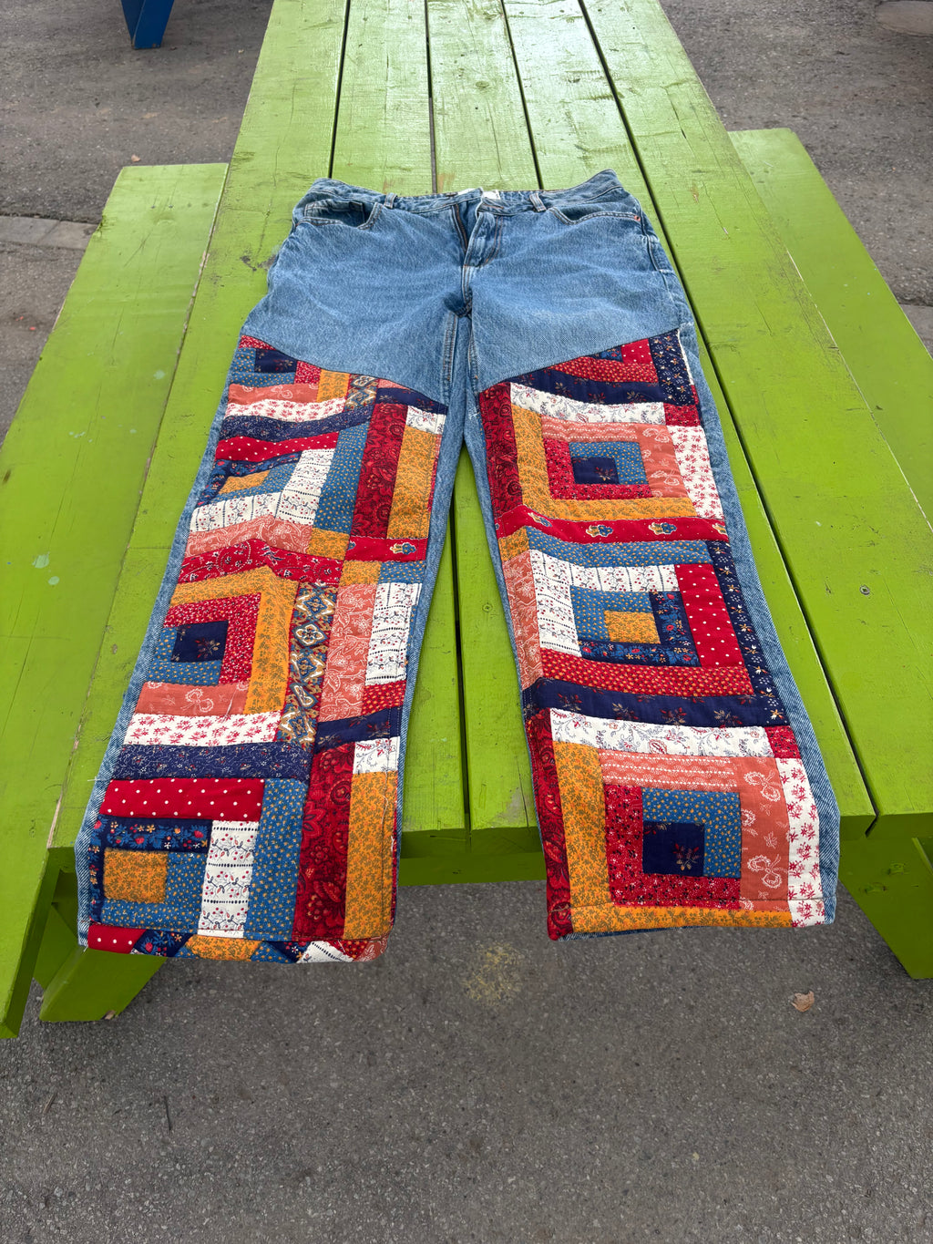 The Log Cabin Jean