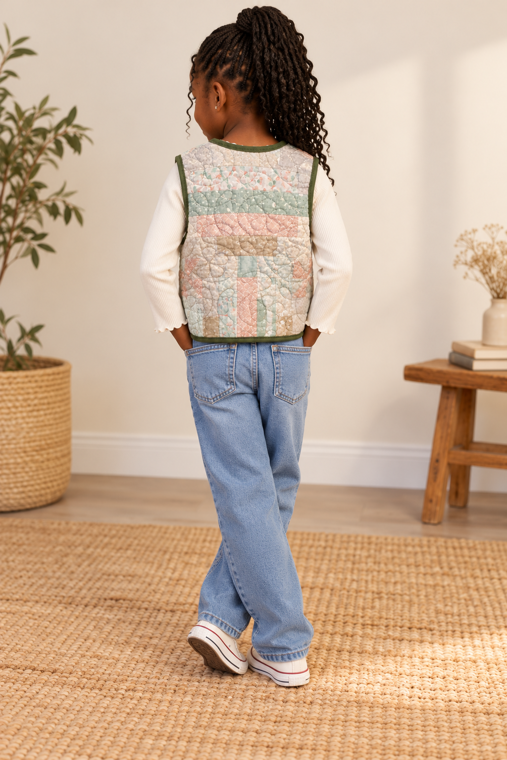 The Meadow Patchwork Vest