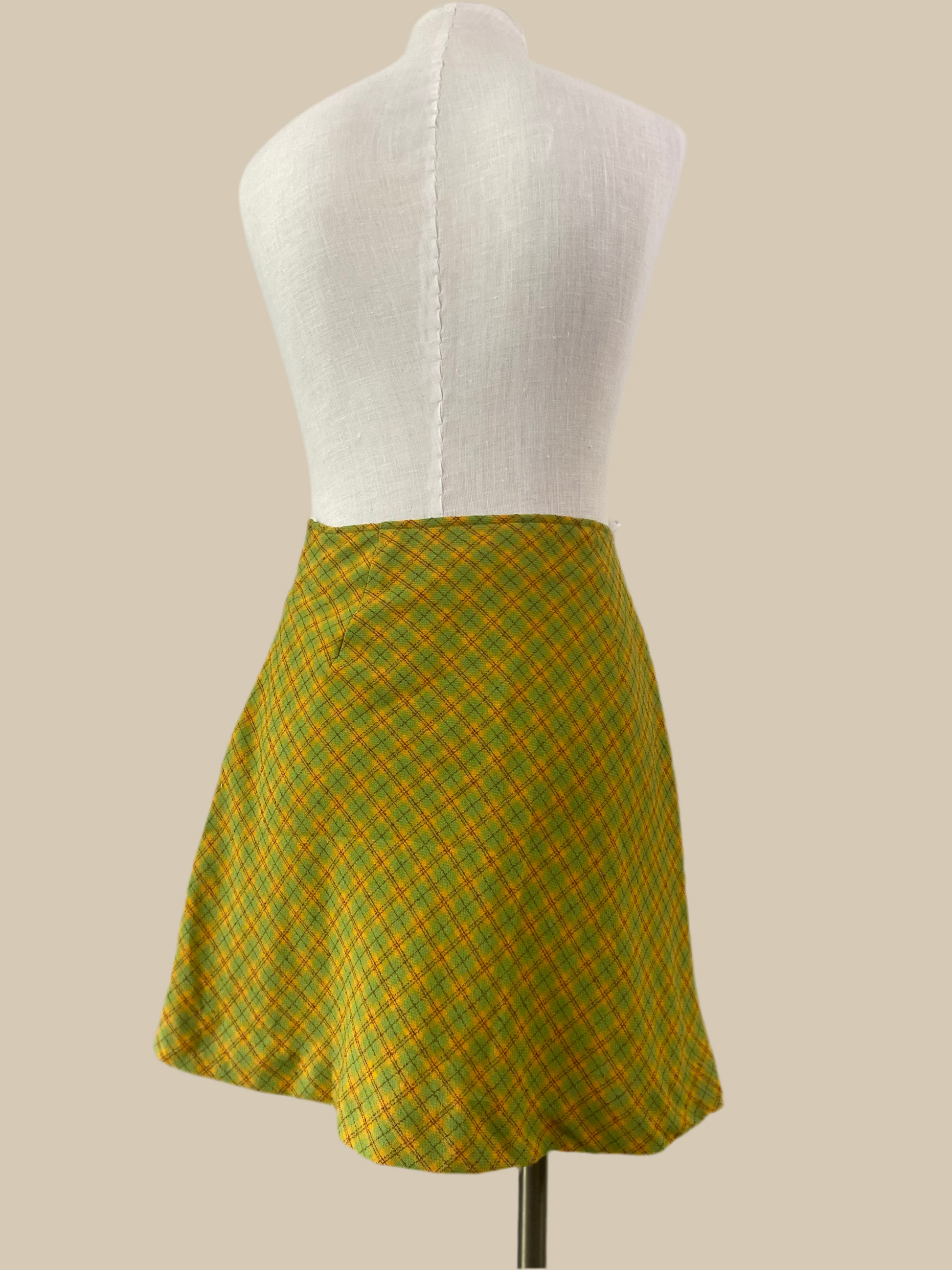 Citrus Twist Mini Skirt