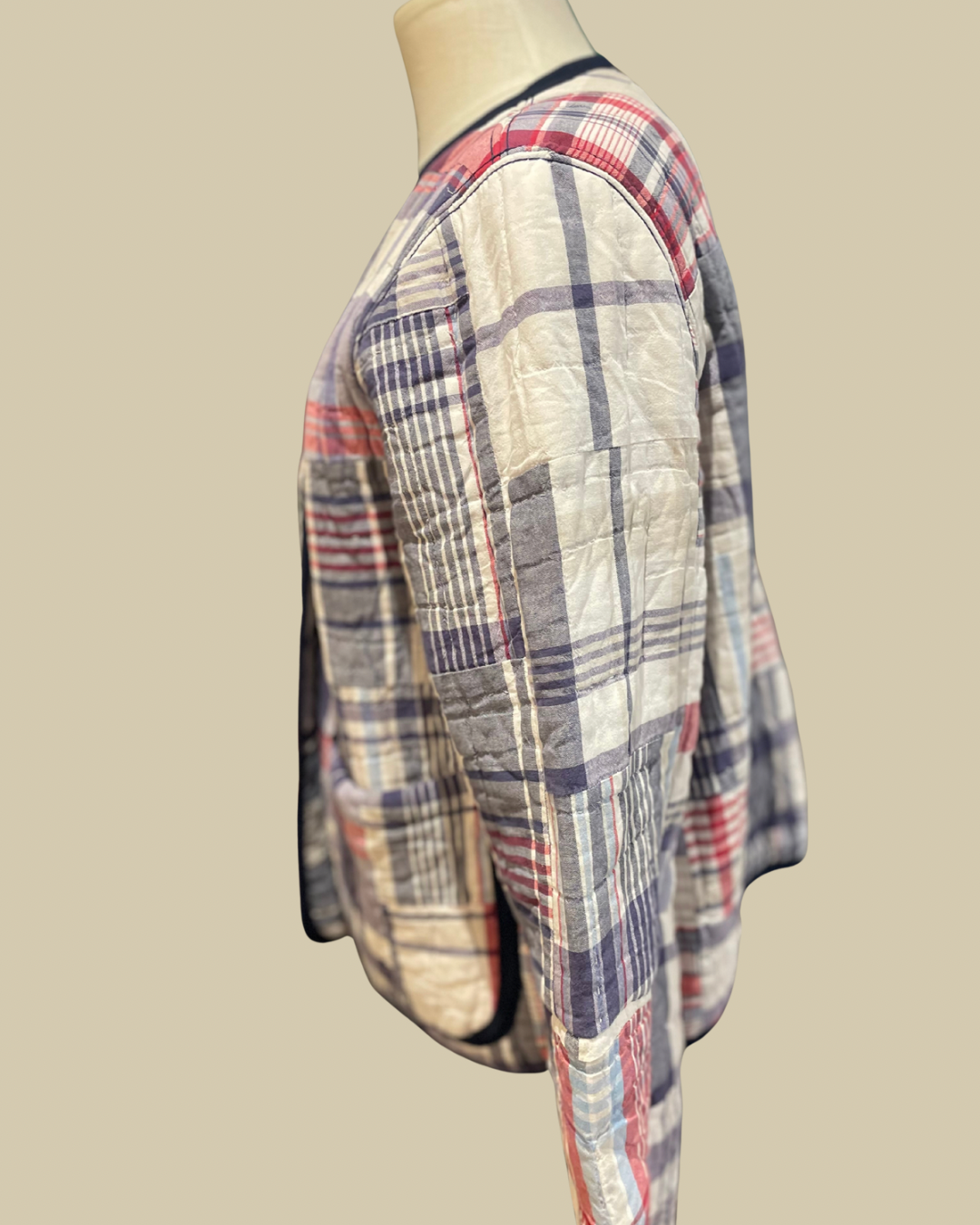 Blue Haven Quilt Coat Short