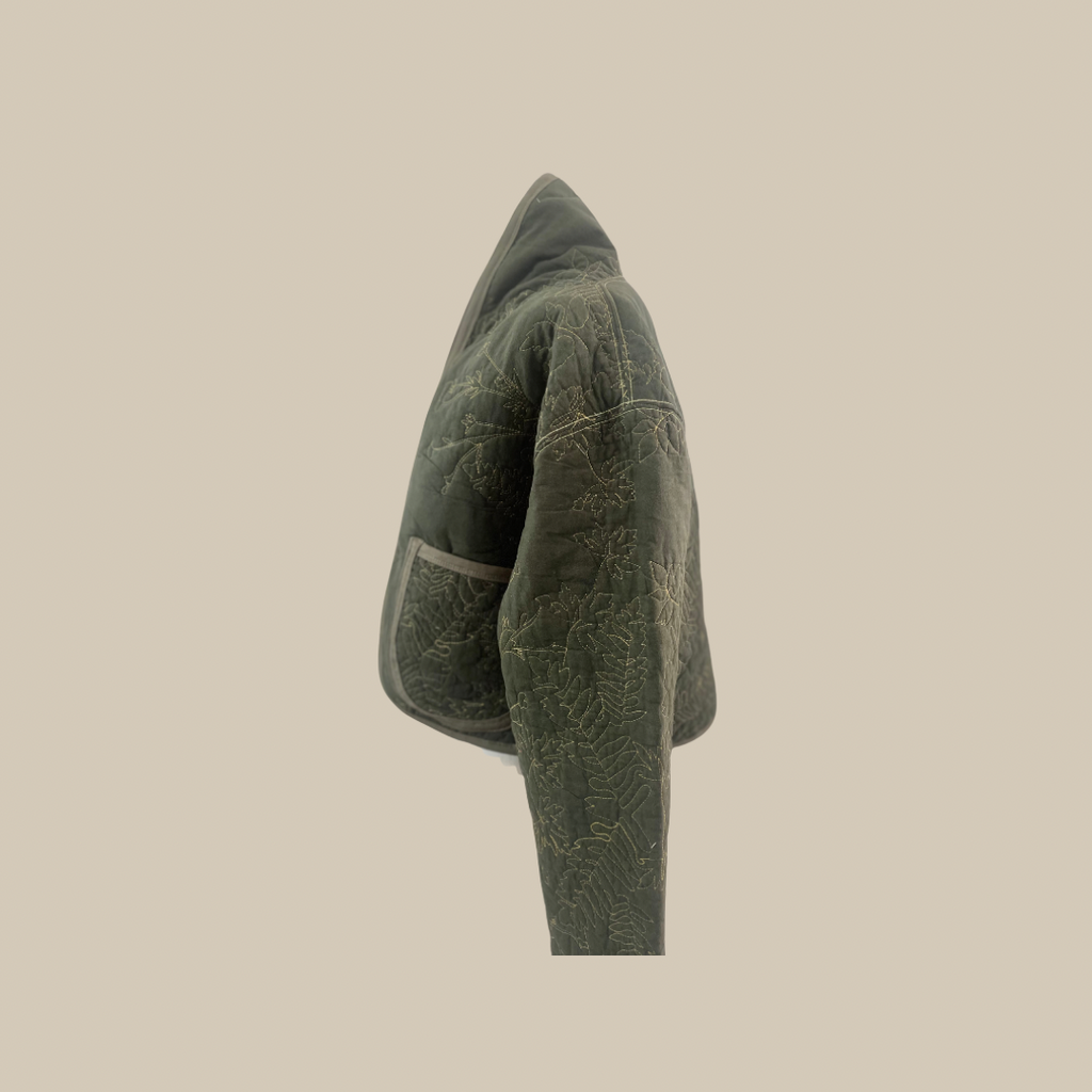 Forest Whispers Quilt Coat