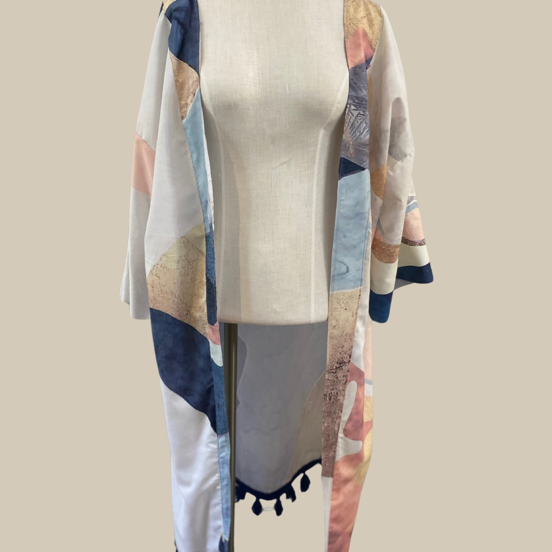 Sea bound Drift Kimono
