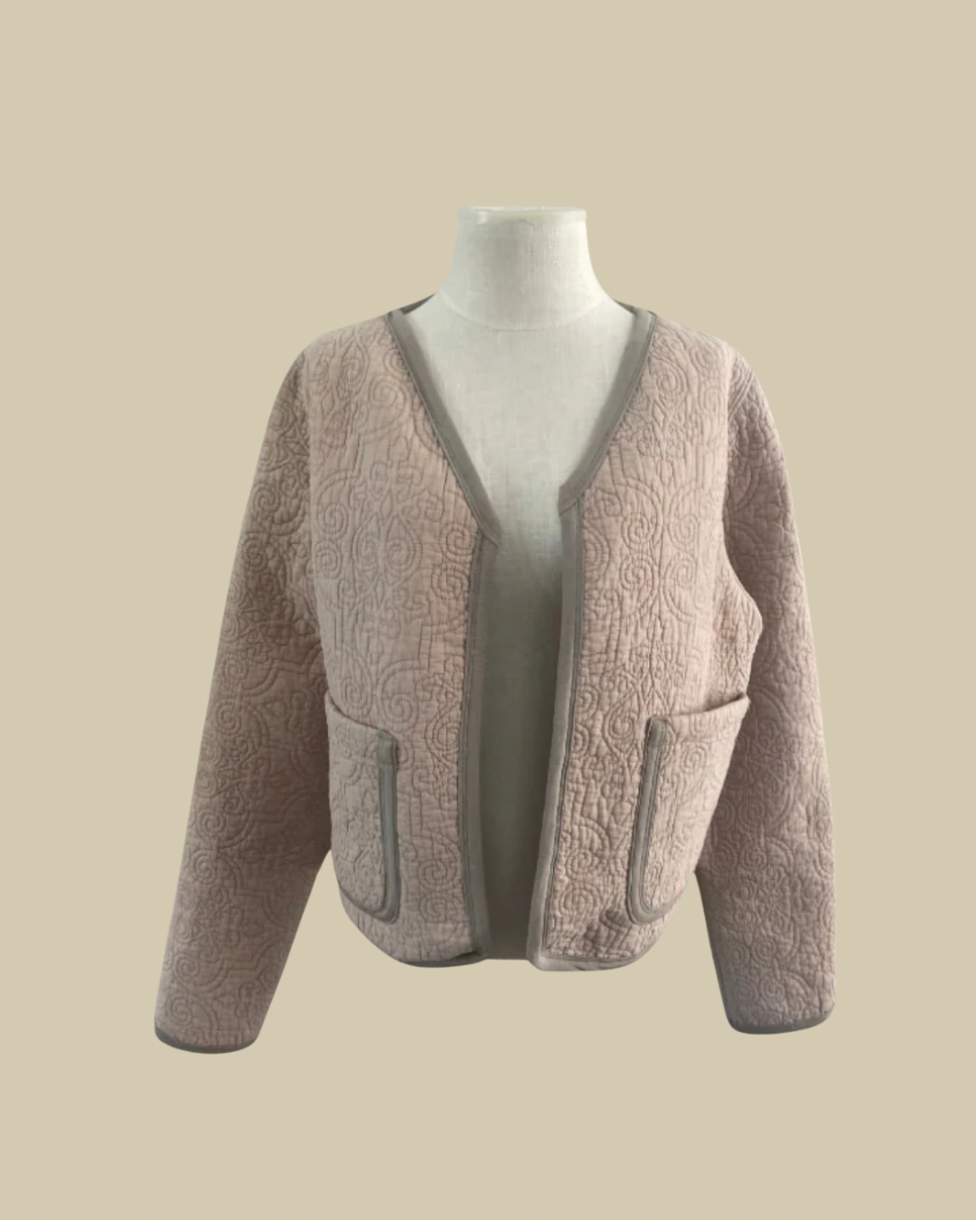 Sandstone Quilted Jacket