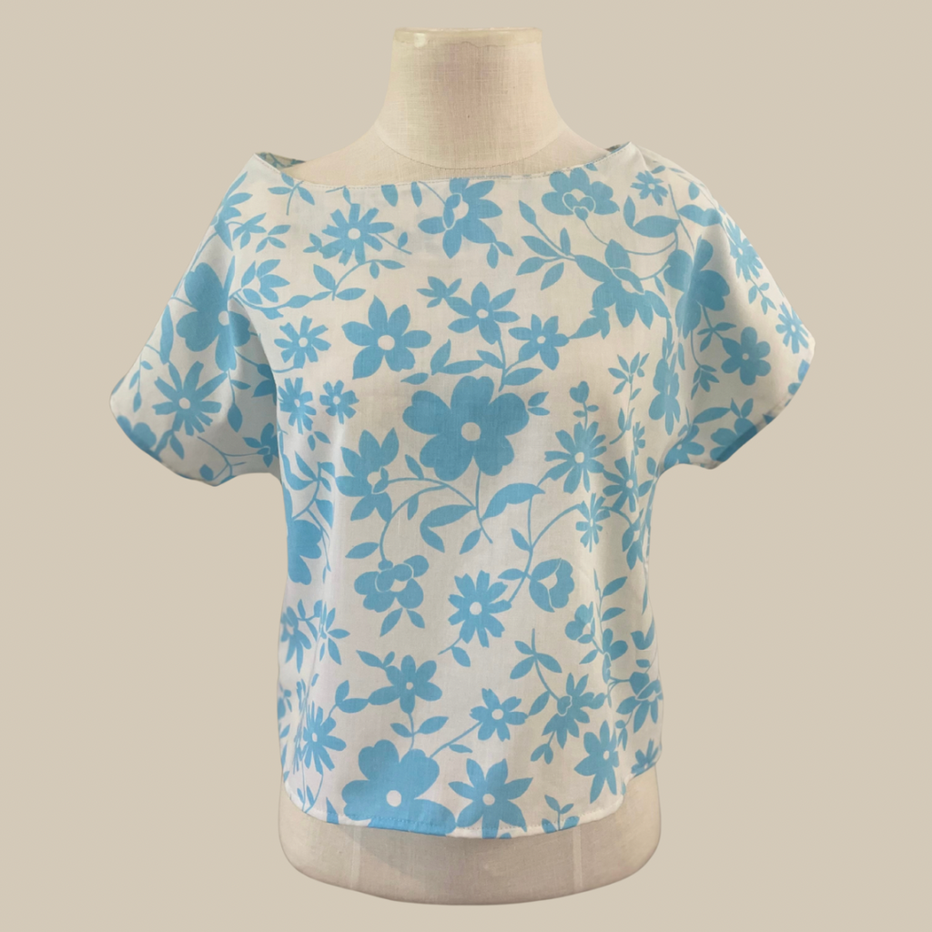 Sky Bloom Blouse