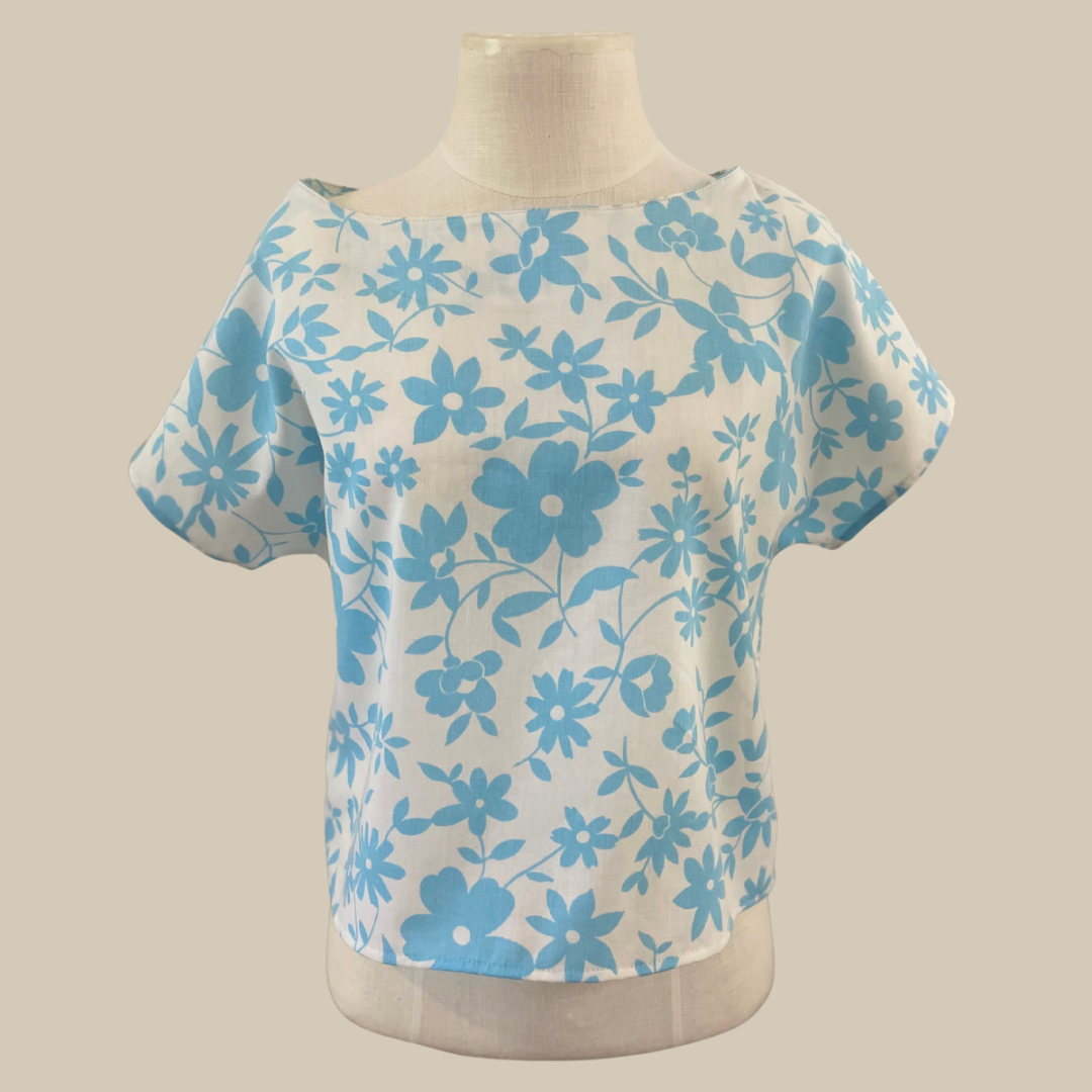 Sky Bloom Blouse
