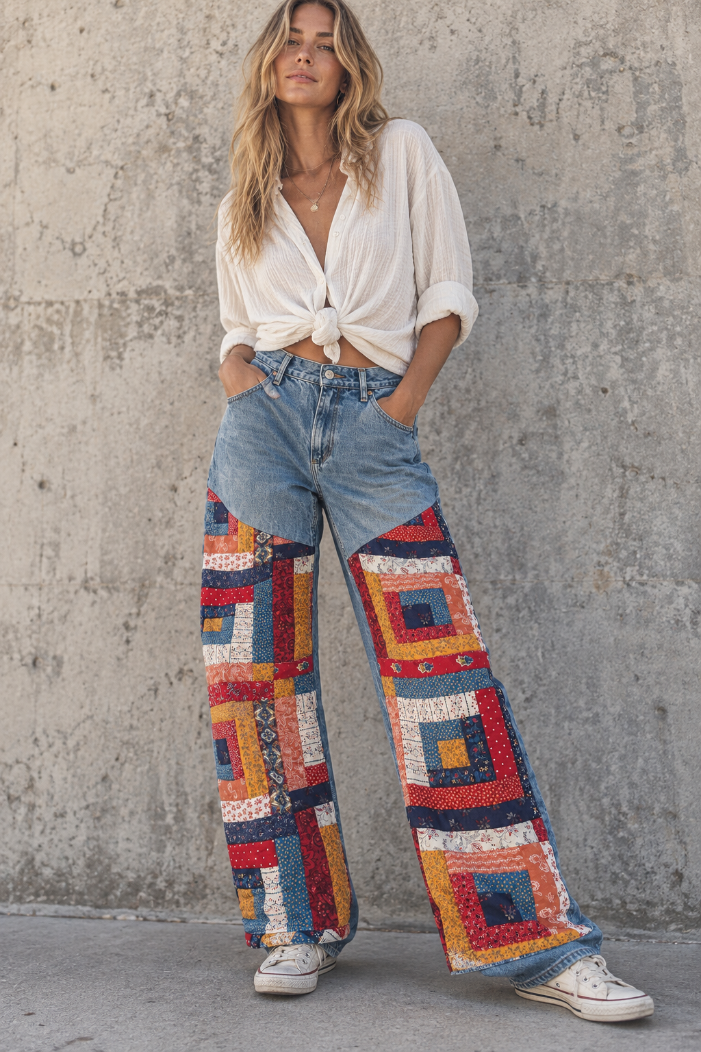 The Log Cabin Jean