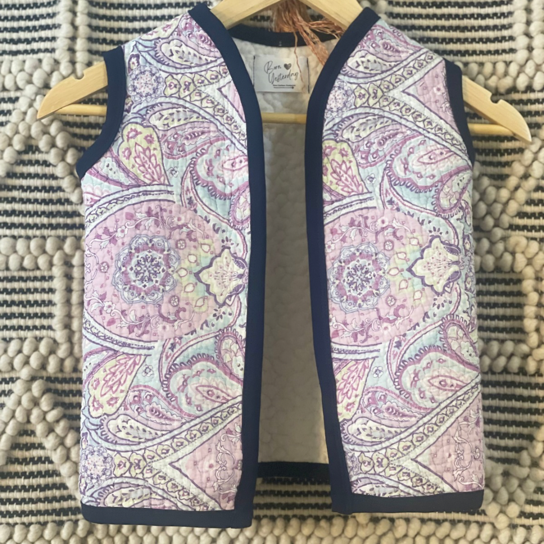 Paisley Skies Vest