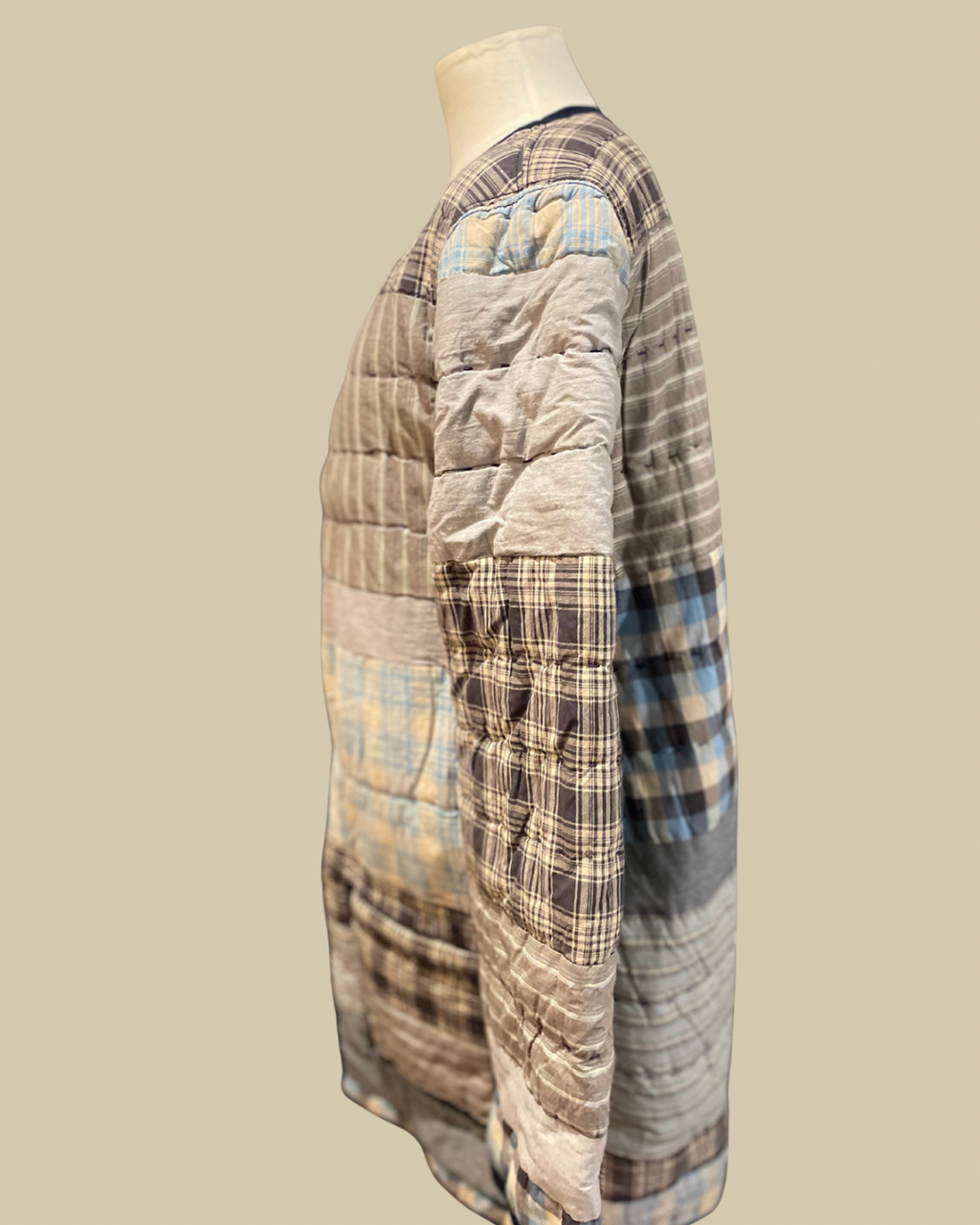 Harbour Check Quilted Coat