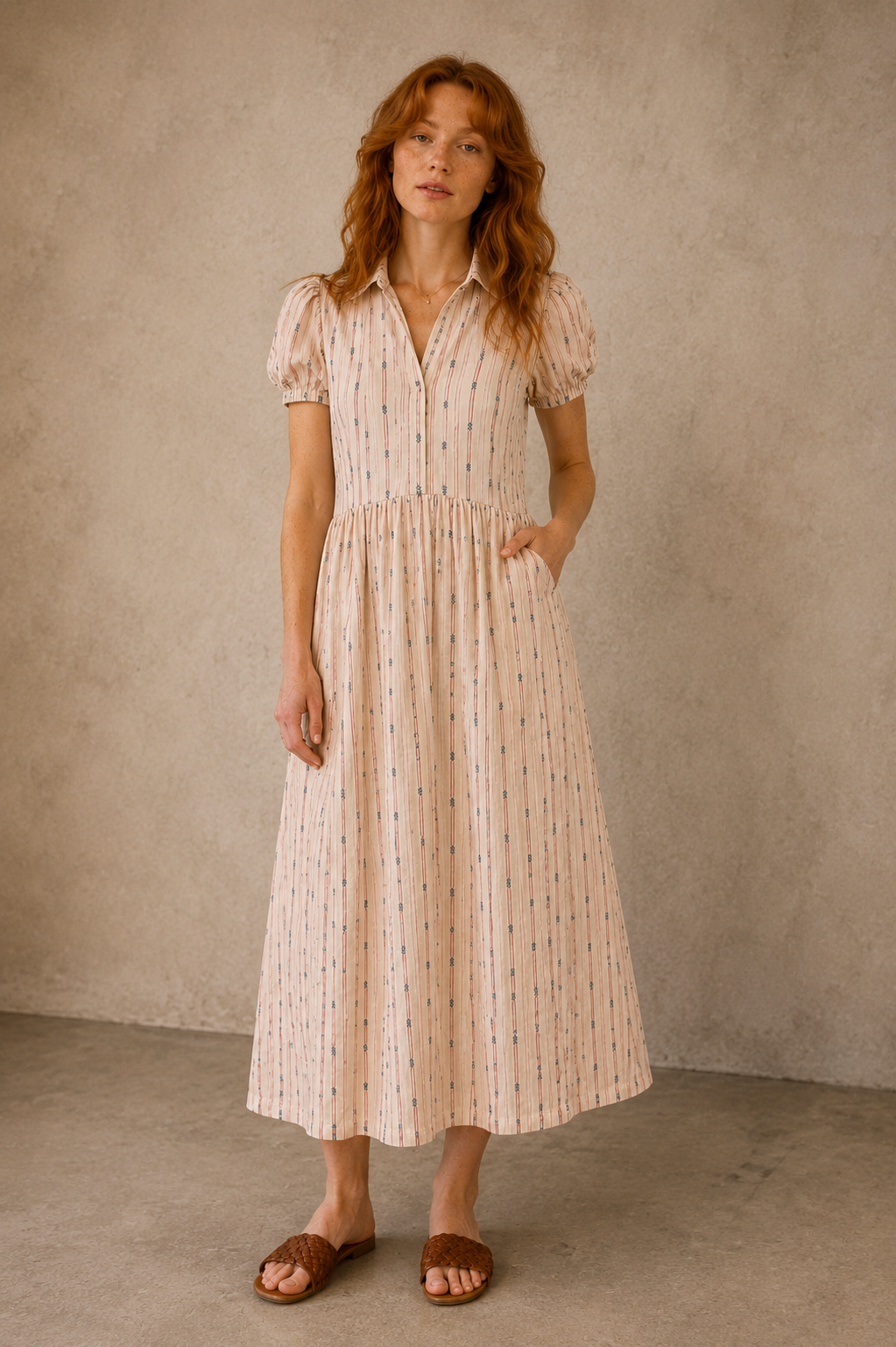 The Cottage Stripe Dress