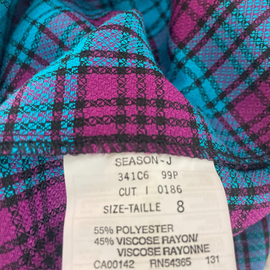 Electric Tartan Blazer