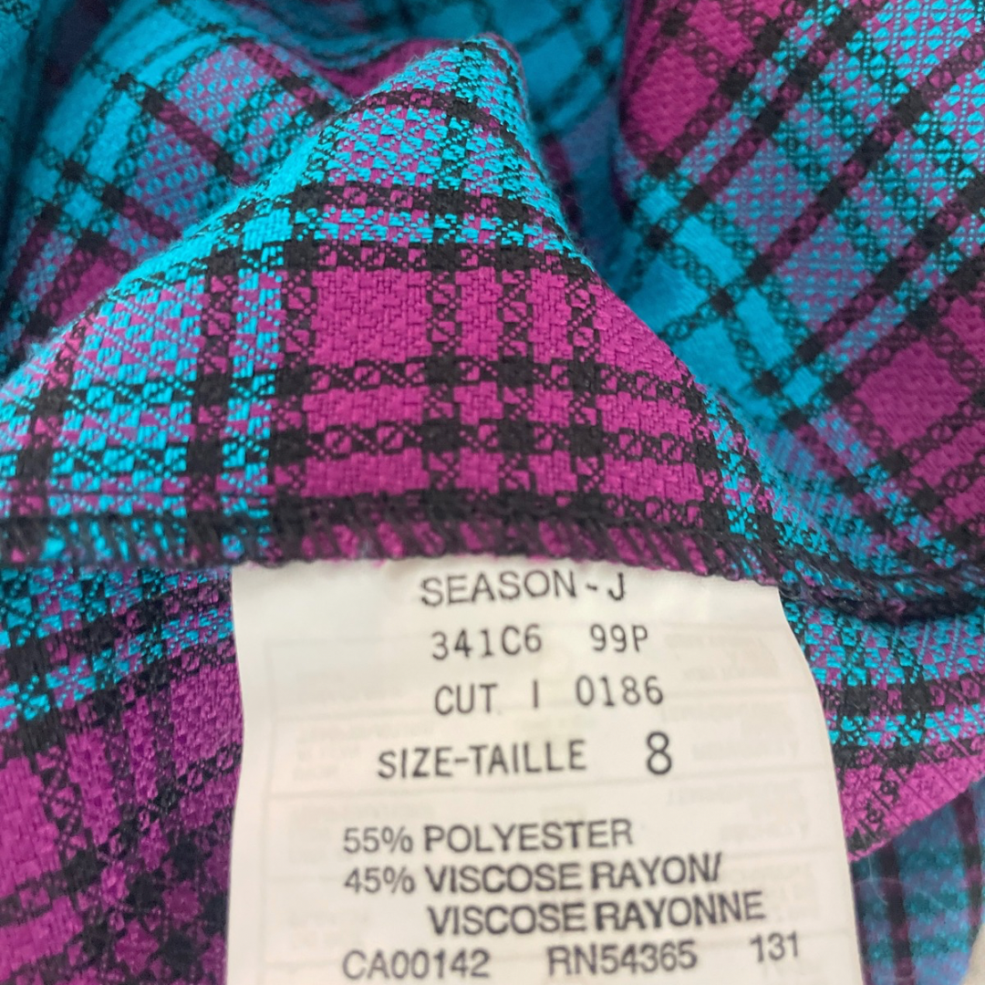Electric Tartan Blazer