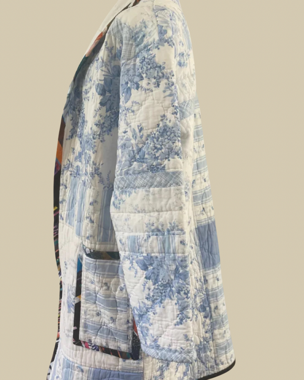 Blue Willow Quilt Coat