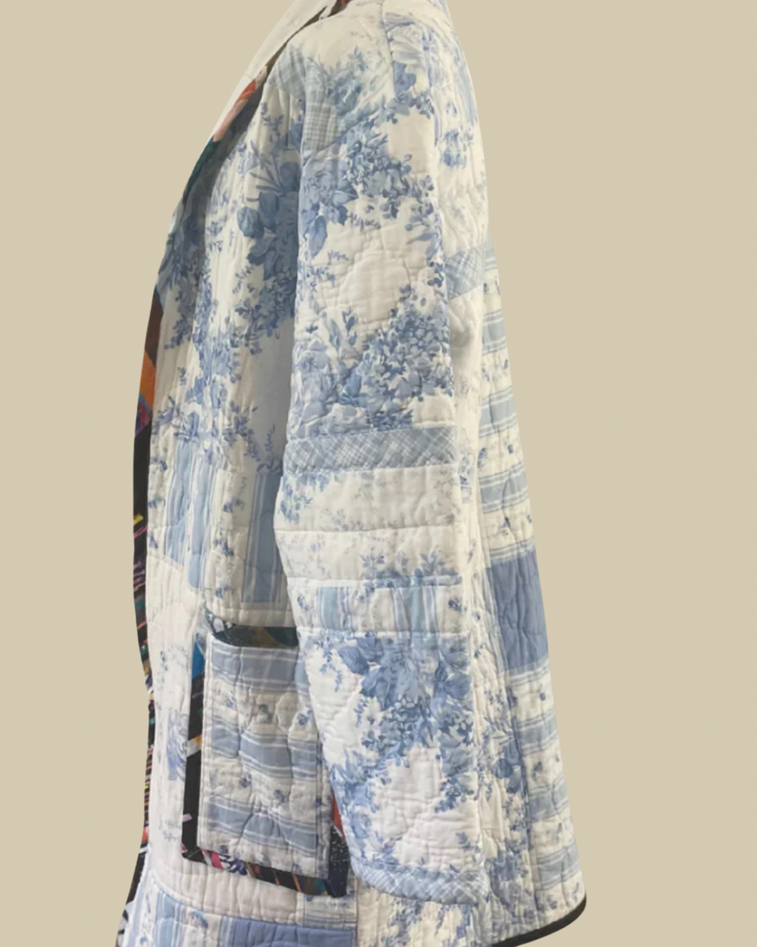 Blue Willow Quilt Coat