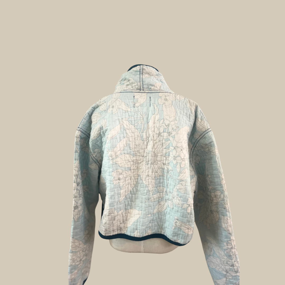 Sunflower Sky Quilted Coat