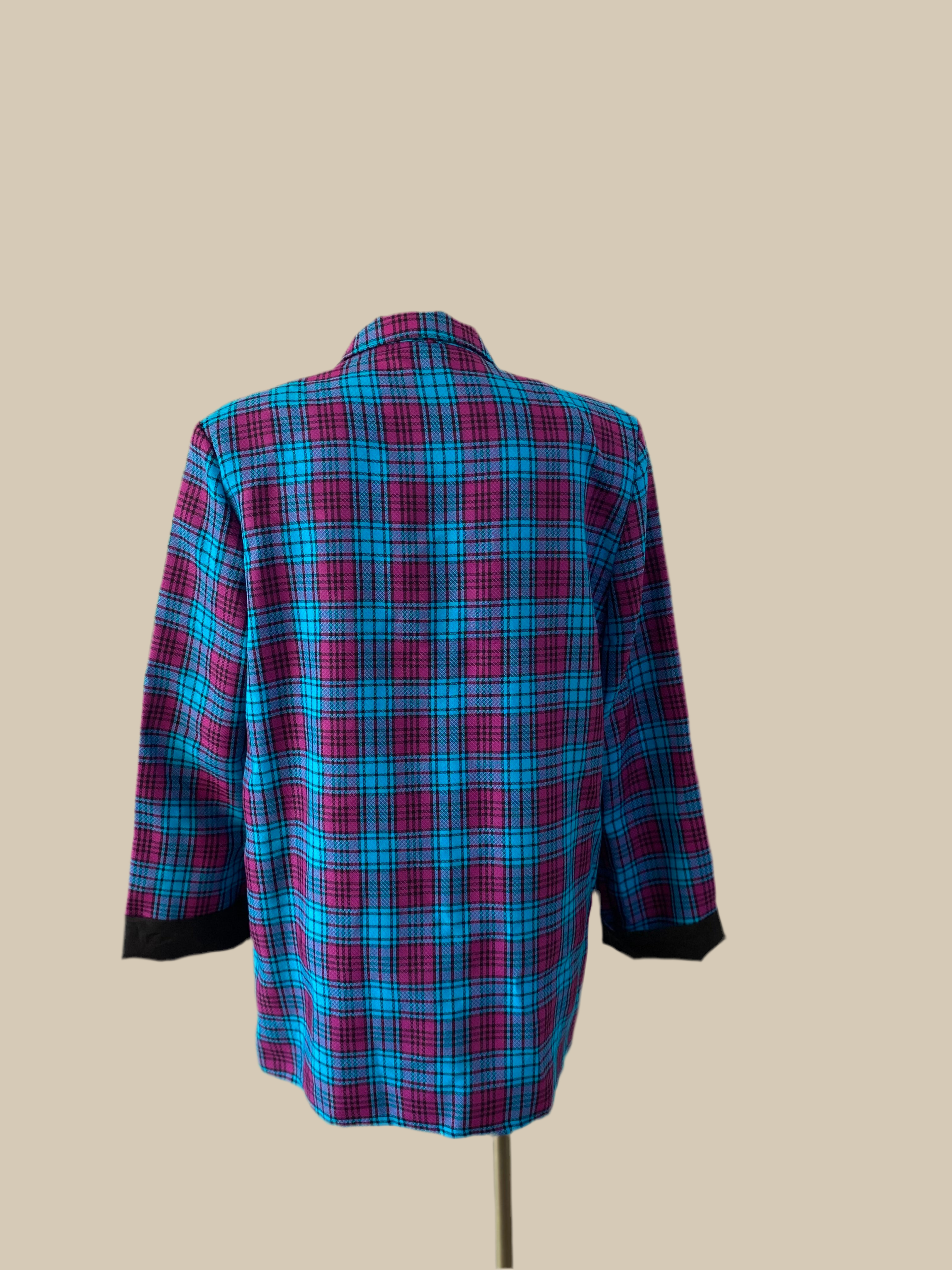 Electric Tartan Blazer