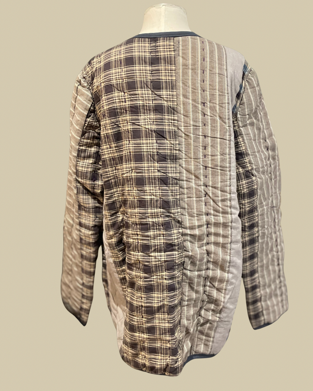 Harbour Plaid Quilted Coat