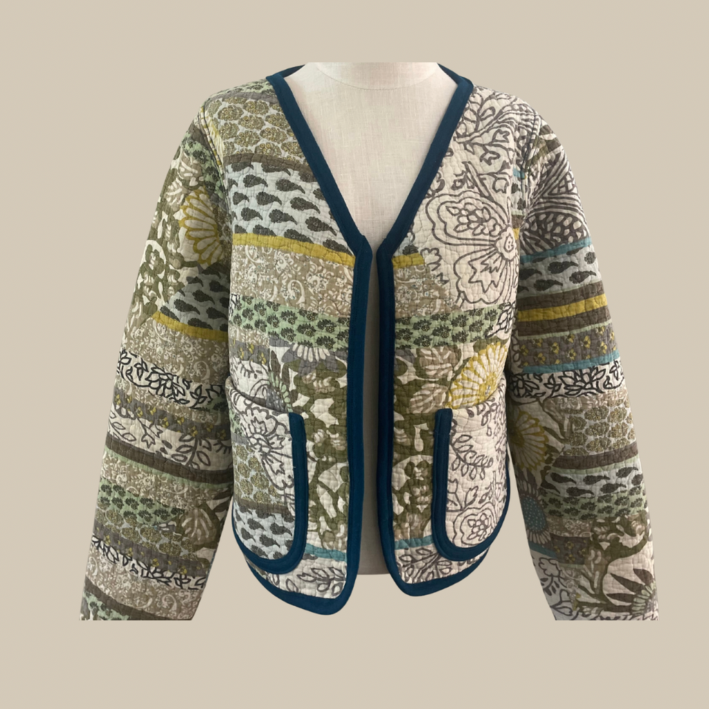 Gwen & Flora Quilted Coat