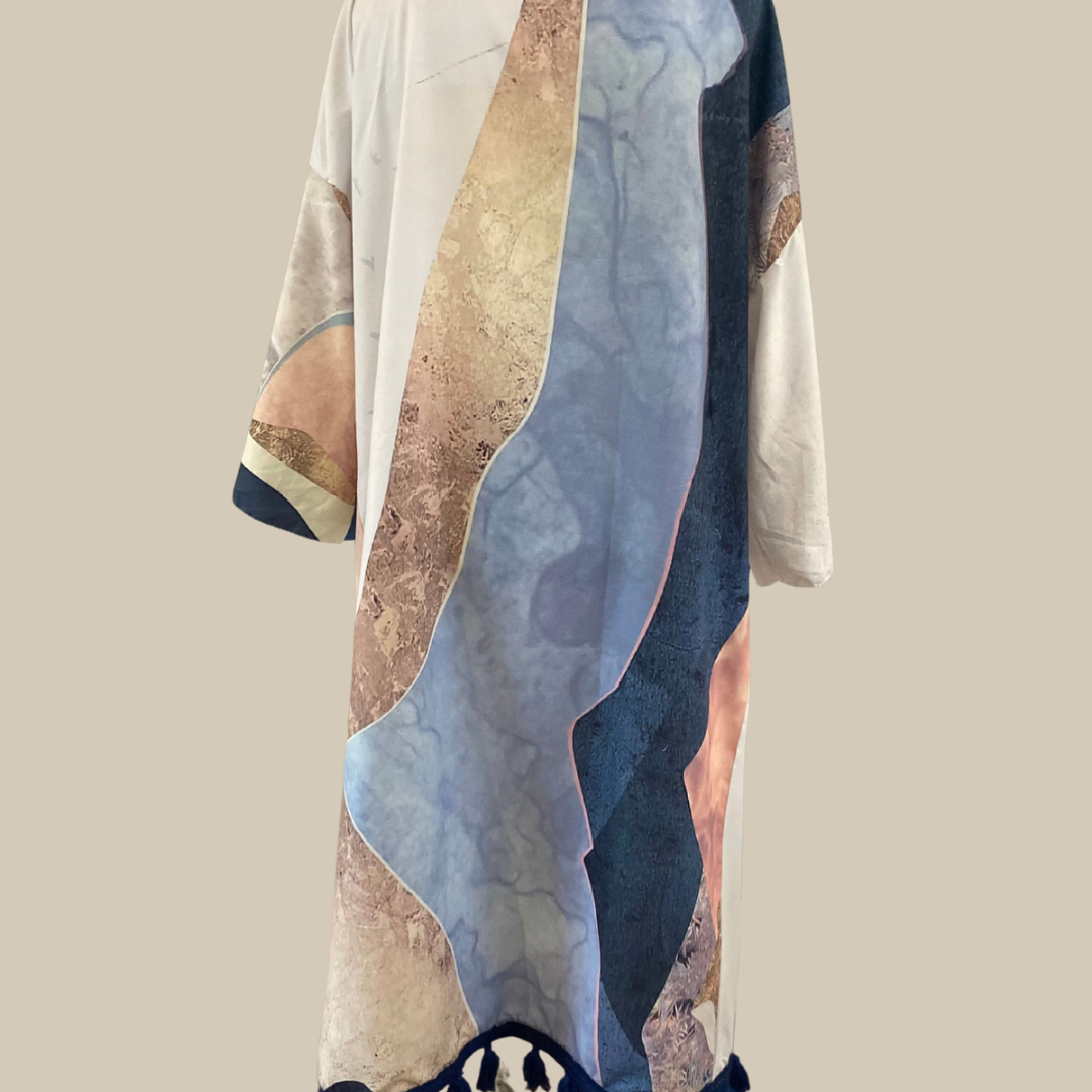Sea bound Drift Kimono