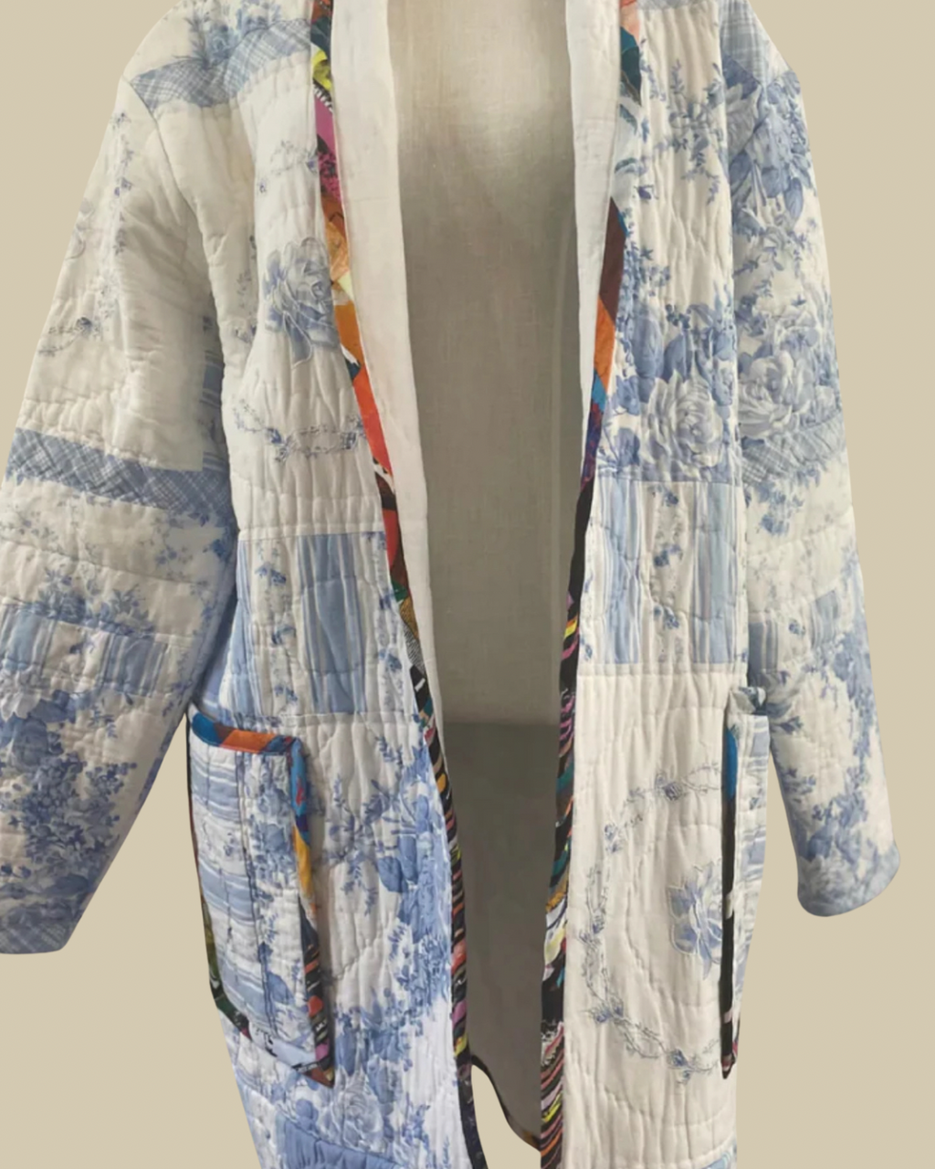 Blue Willow Quilt Coat