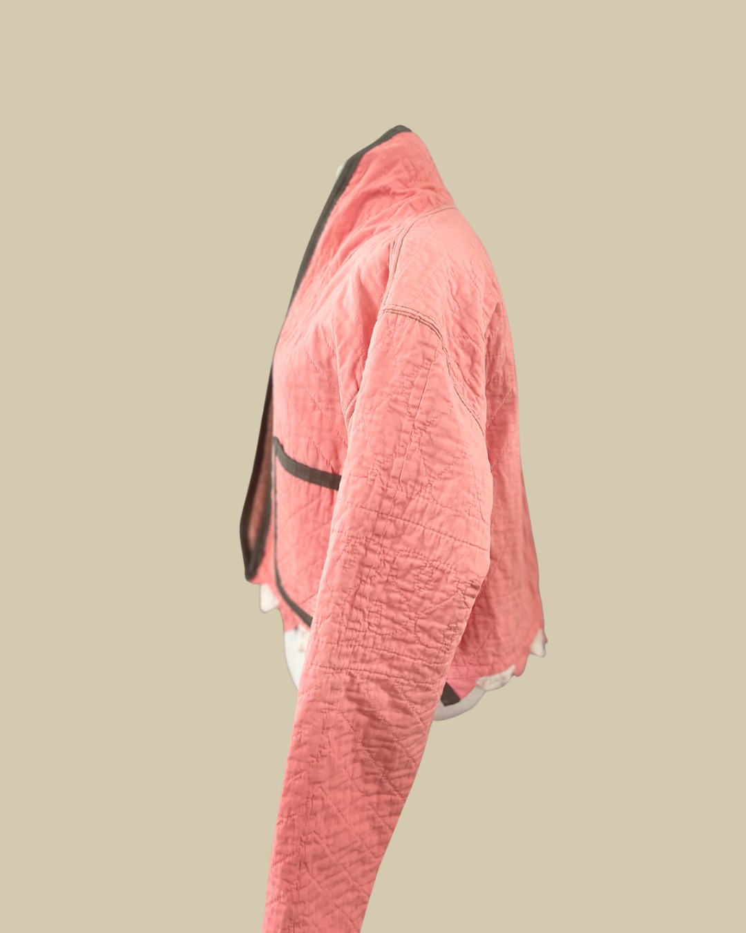Coral Haven Quilted Coat
