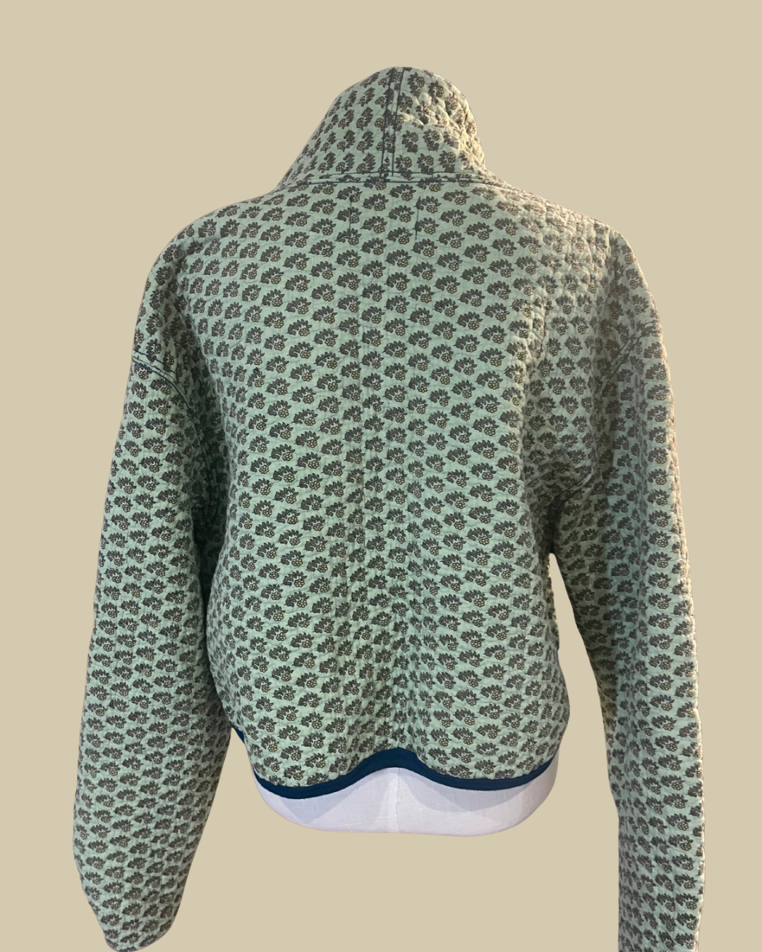 The Green Goddess Quilted Coat