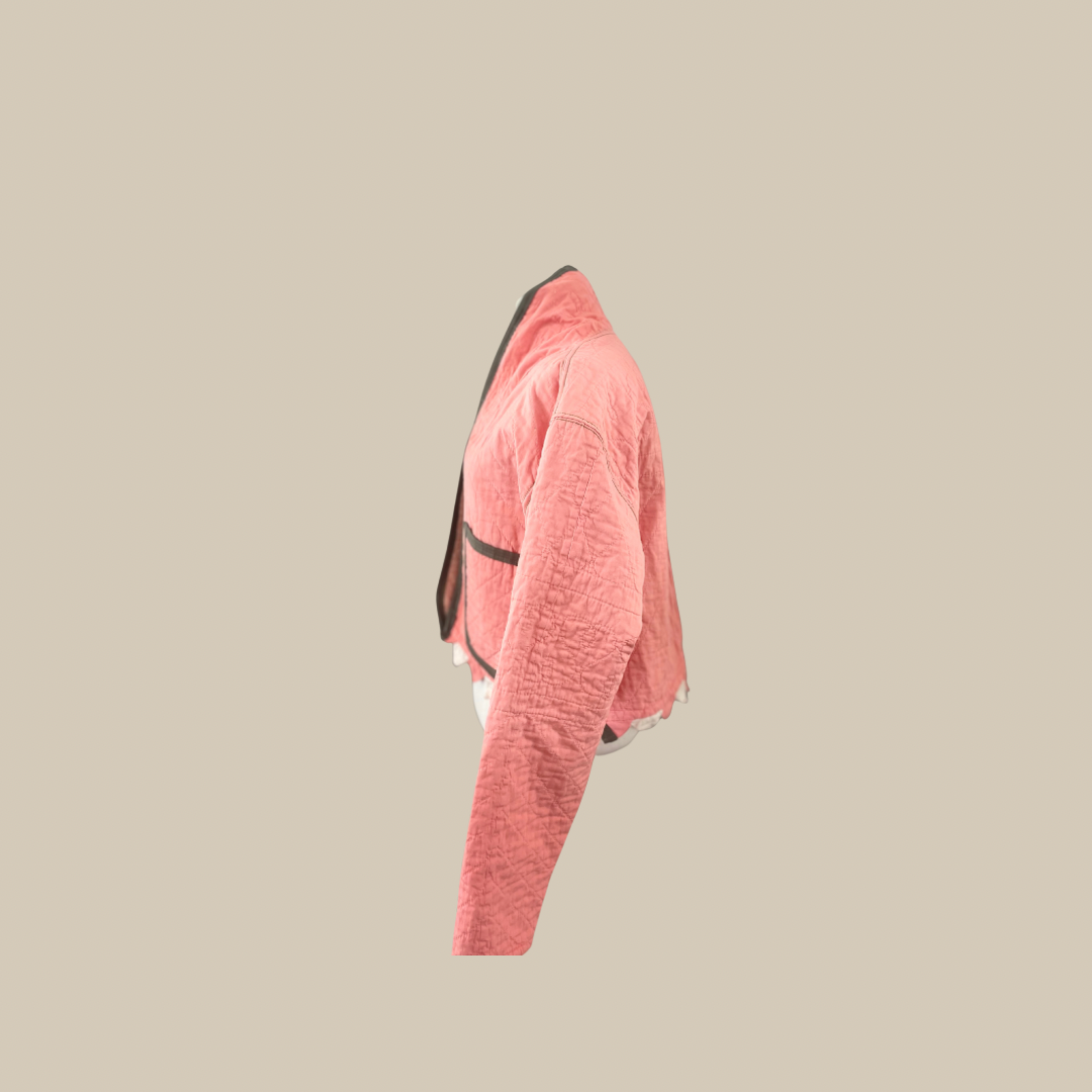 Coral Haven Quilted Coat