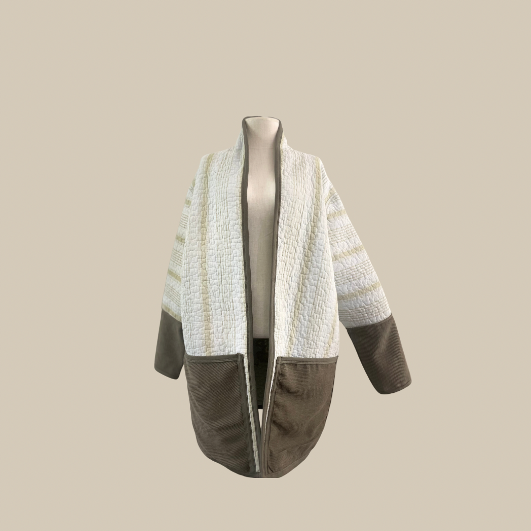 Whispering Fern Quilted Coat