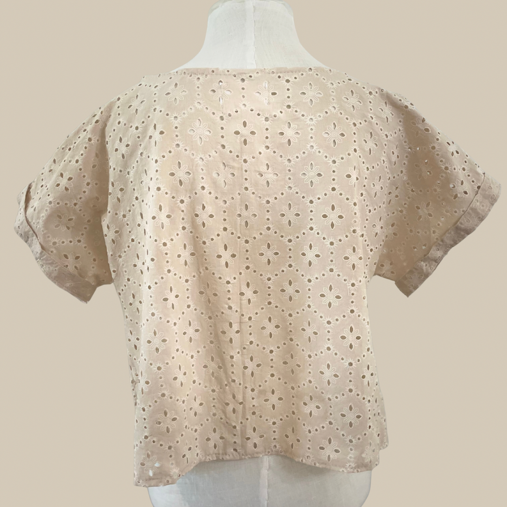 Daisy Eyelet Vest Top