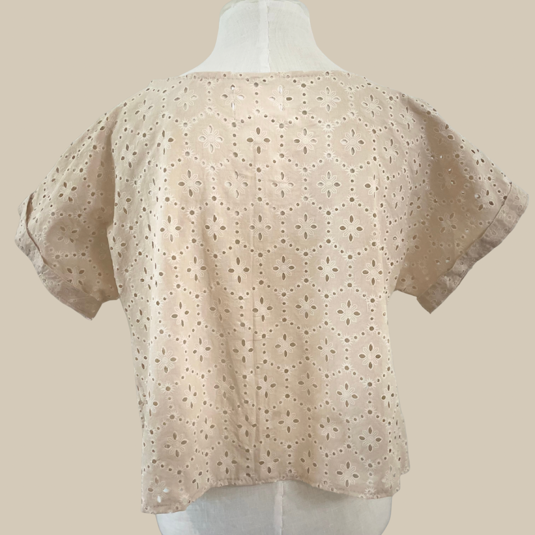 Daisy Eyelet Vest Top