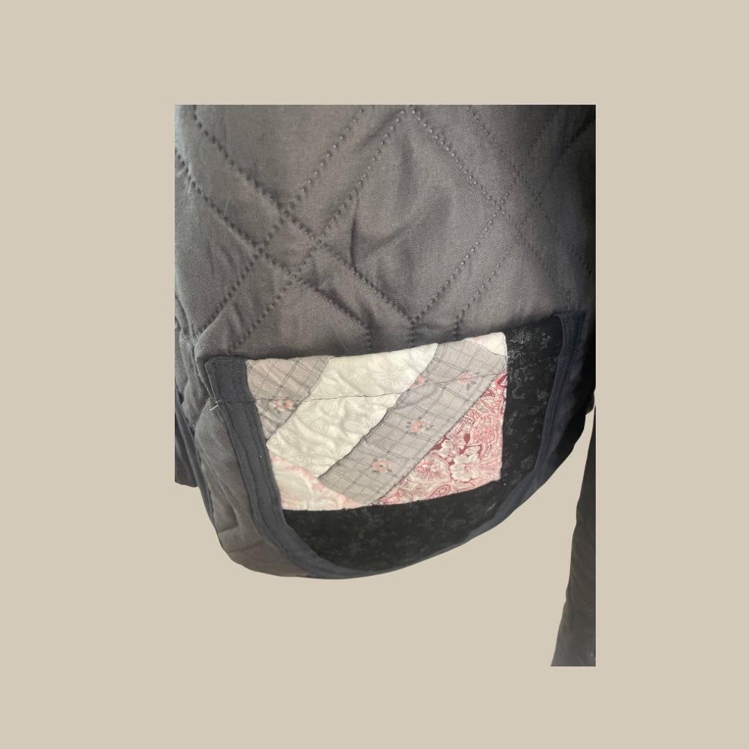 Stone Roses Quilt Coat