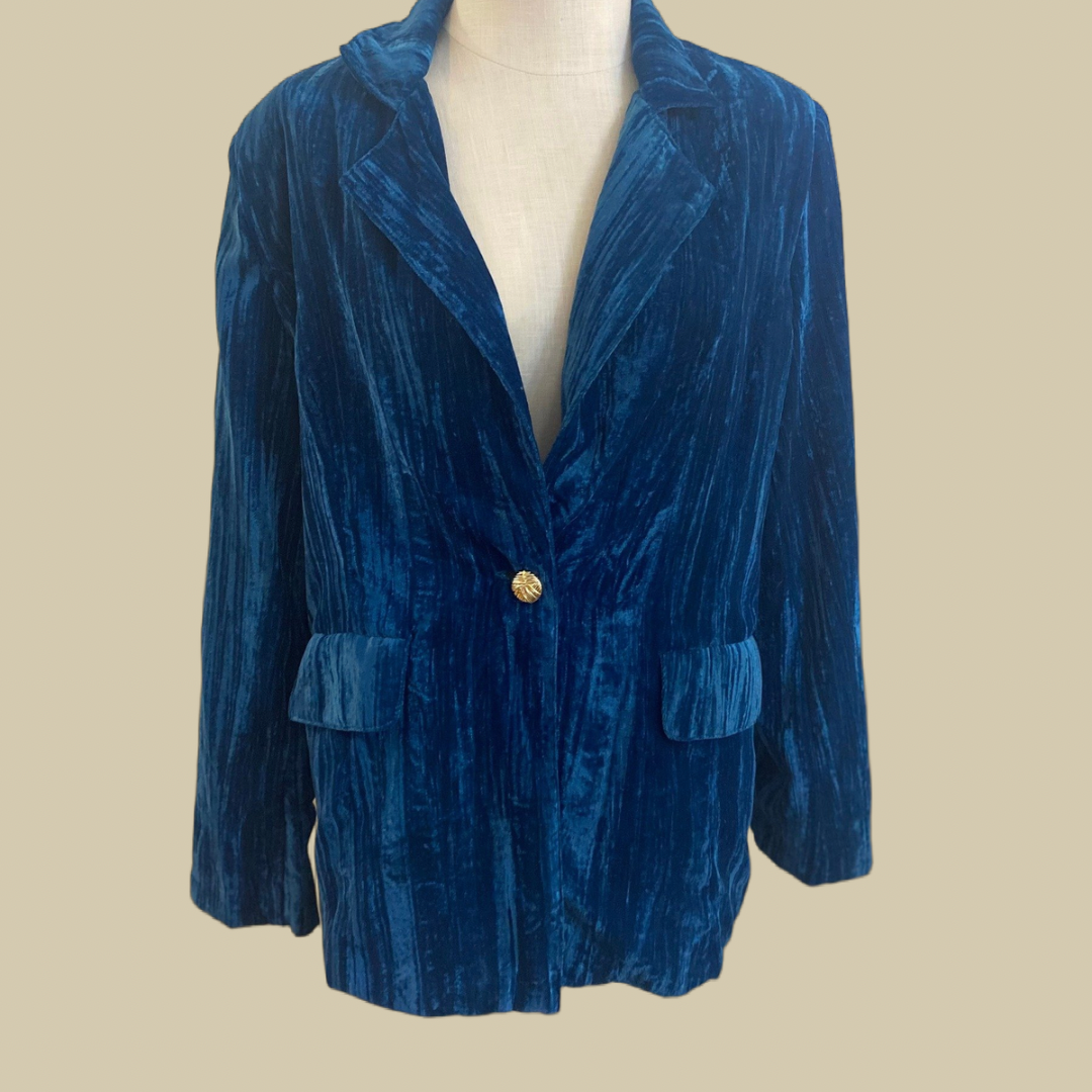 Velvet Blazer