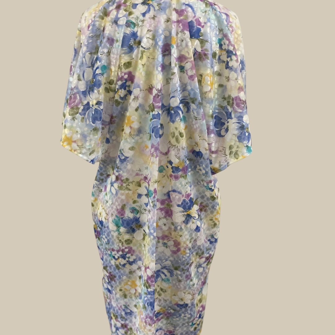 Watercolour Petals Kimono